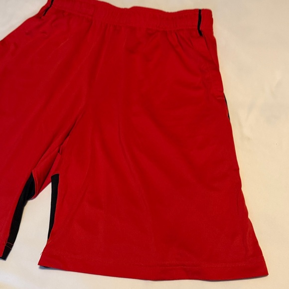 Under Armour Red Men's Athletic Shorts - Picture 4 of 5